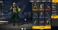 The list of items up for grabs (Image via Garena)